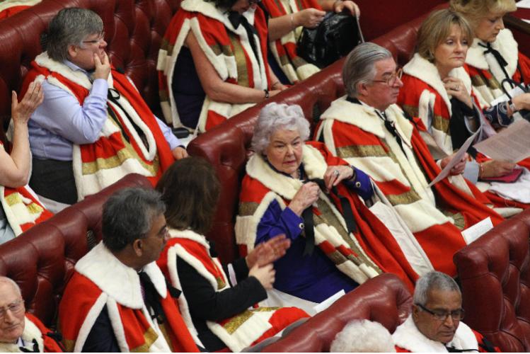 Peers in the House of Lords (Credit: PA Images / Alamy Stock Photo)