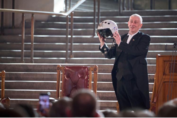 Commons Speaker Sir Lindsay Hoyle, with whom Mills now works (Credit: Planetpix / Alamy Stock Photo)