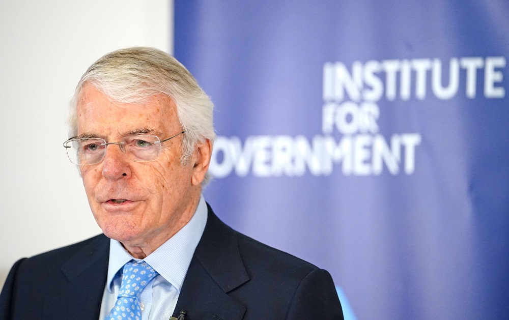 Former prime minister John Major (Alamy)