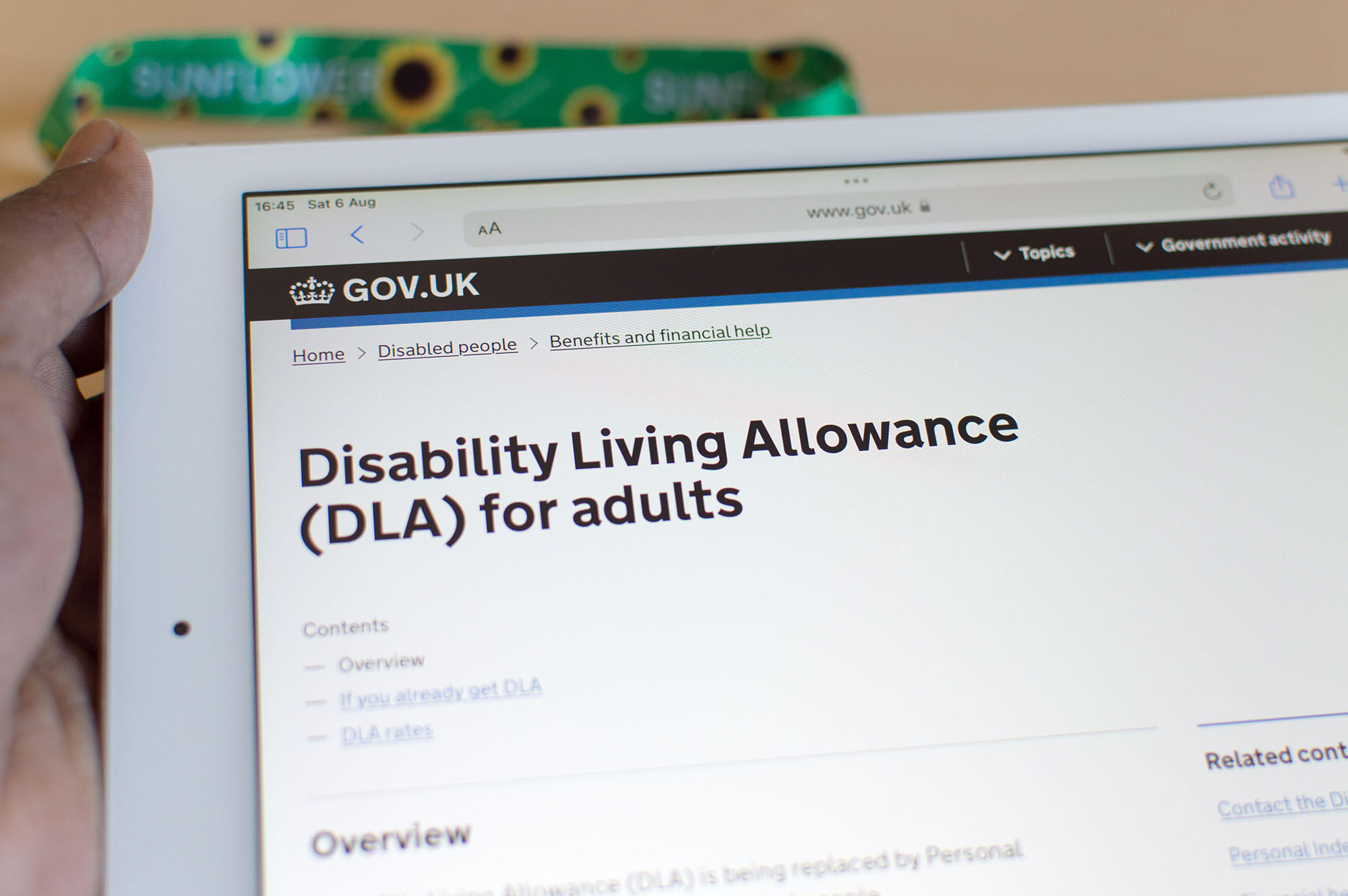 disability benefits claim form