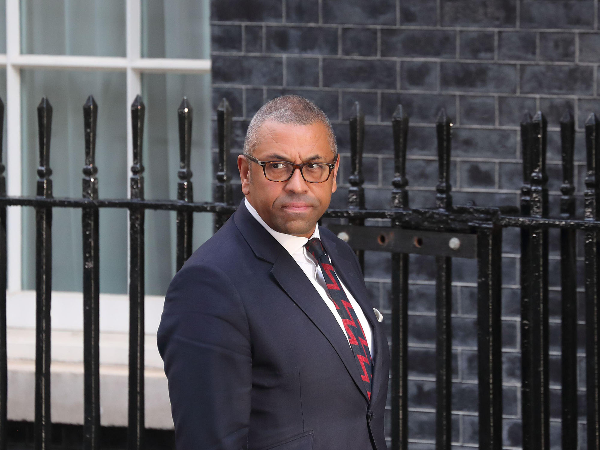 James Cleverly in Downing Street