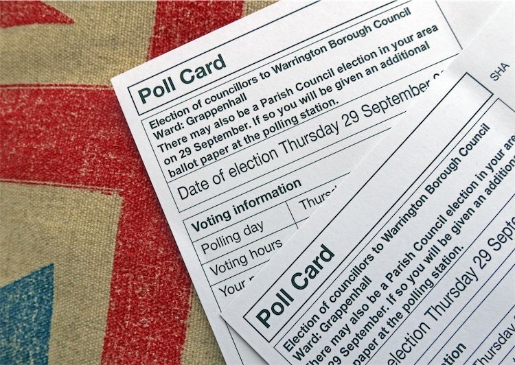 Polling card