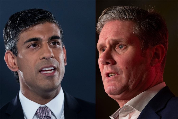 Rishi Sunak and Keir Starmer