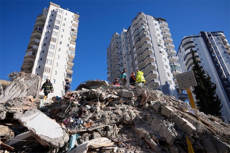 earthquake damage in Turkey