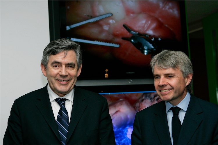 Gordon Brown and Lord Drayson
