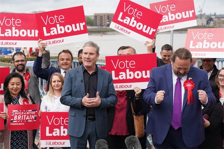 Keir Starmer in Kent