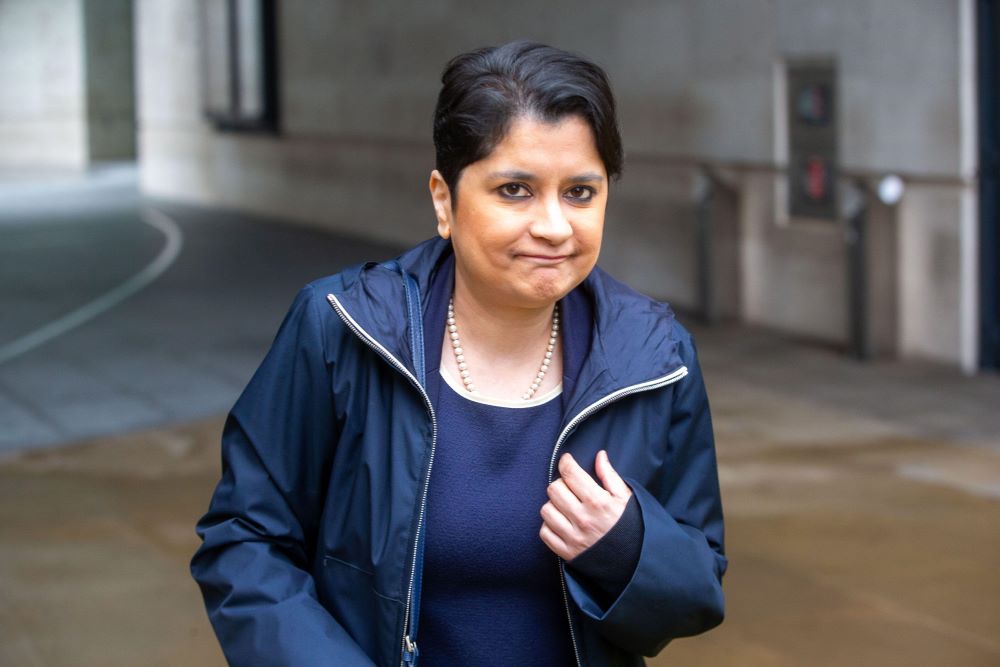 Baroness Chakrabarti outside the BBC (Alamy)