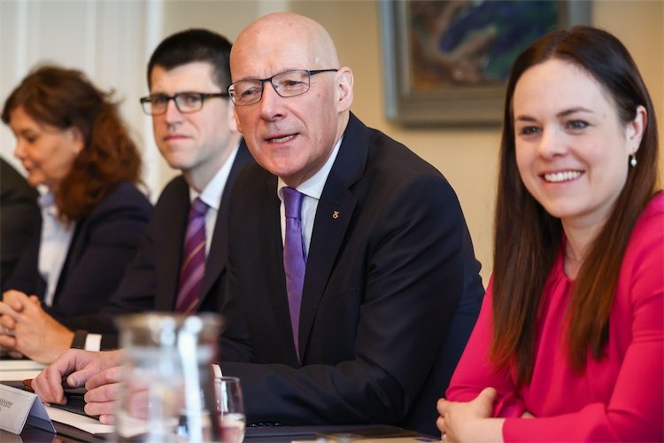 First Minister John Swinney