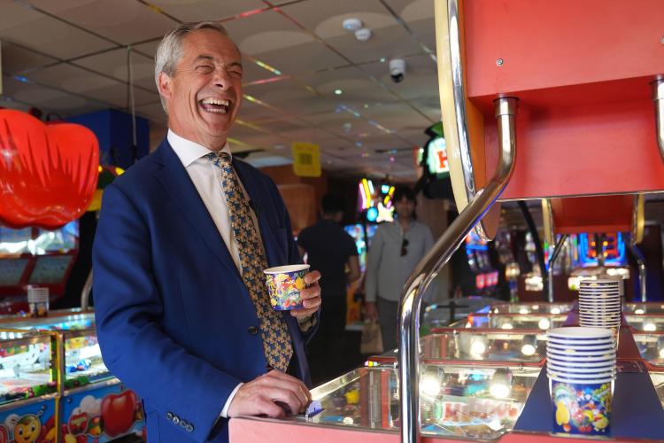 Nigel Farage, Leader of Reform UK (Credit: PA Images / Alamy Stock Photo)