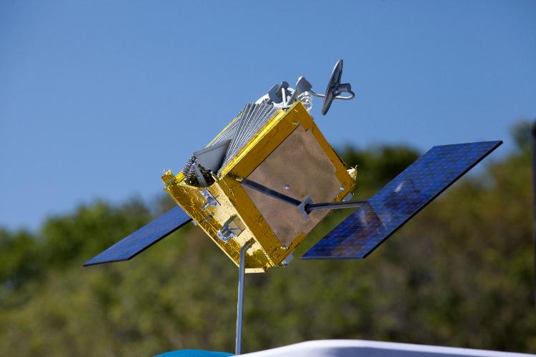 Model of a OneWeb satellite (Credit: NASA Photo / Alamy Stock Photo)