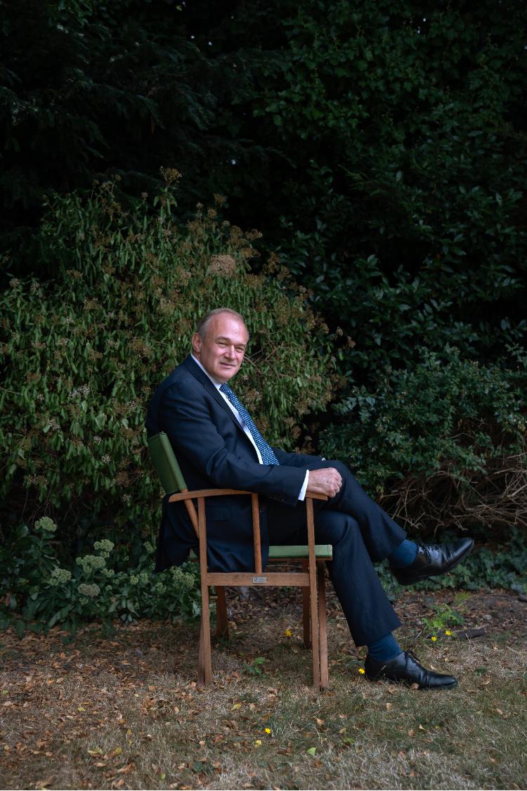Ed Davey (Photography: Tom Pilston)