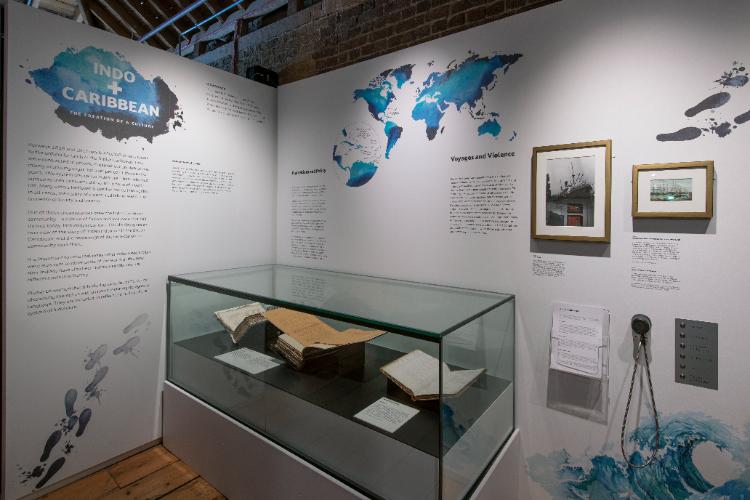 Indo+Caribbean display at Museum of London Docklands (Credit: Museum of London)