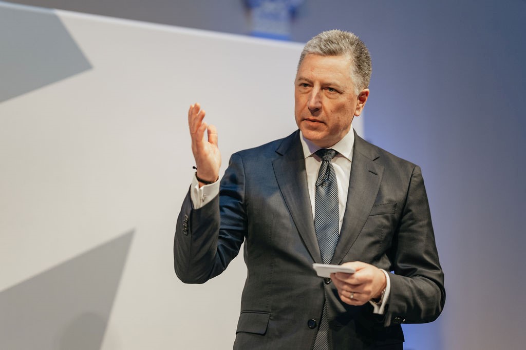 Kurt Volker, former US Ambassador to NATO addresses the summit