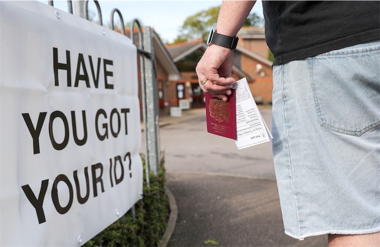 voter id at polling station