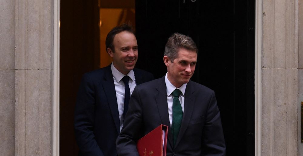 Matt Hancock and Gavin Williamson