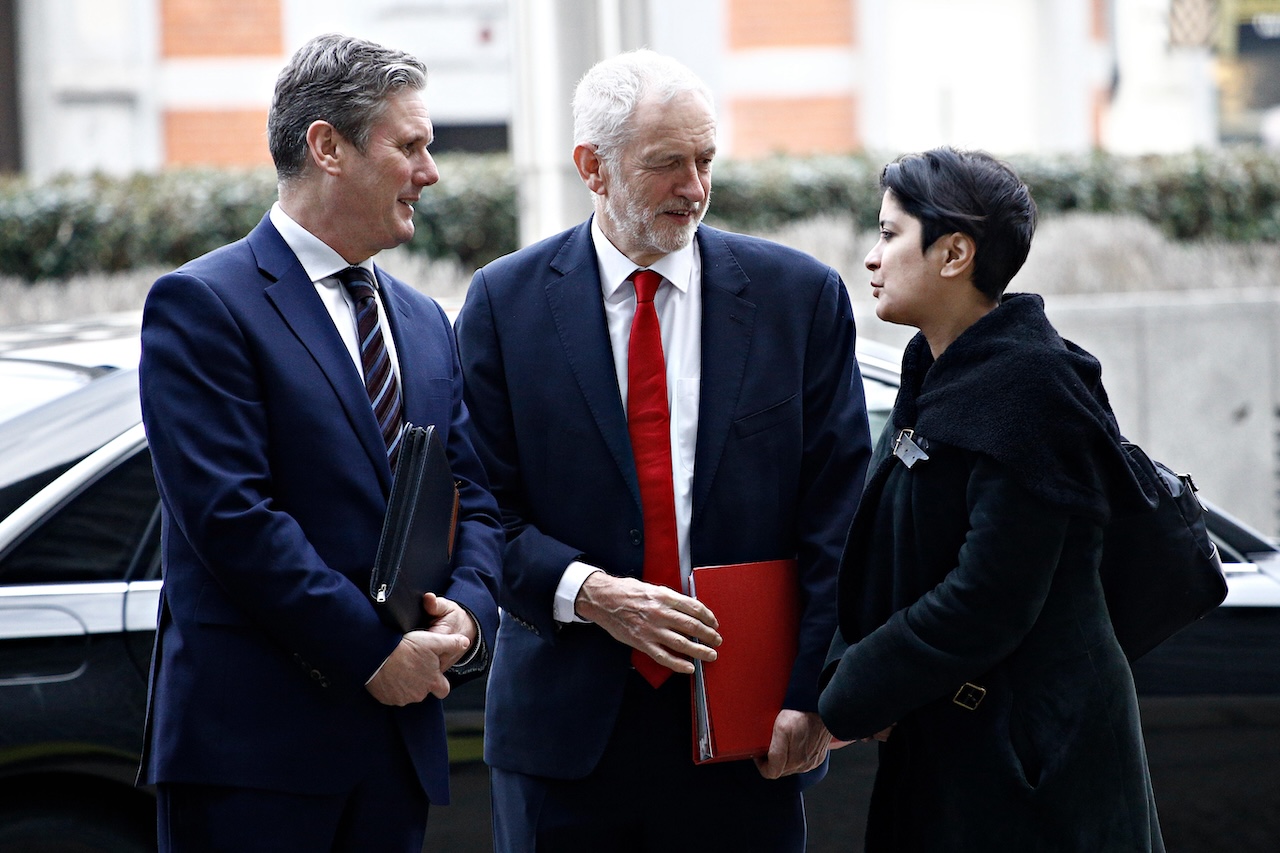 Corbyn Starmer Chakrabarti