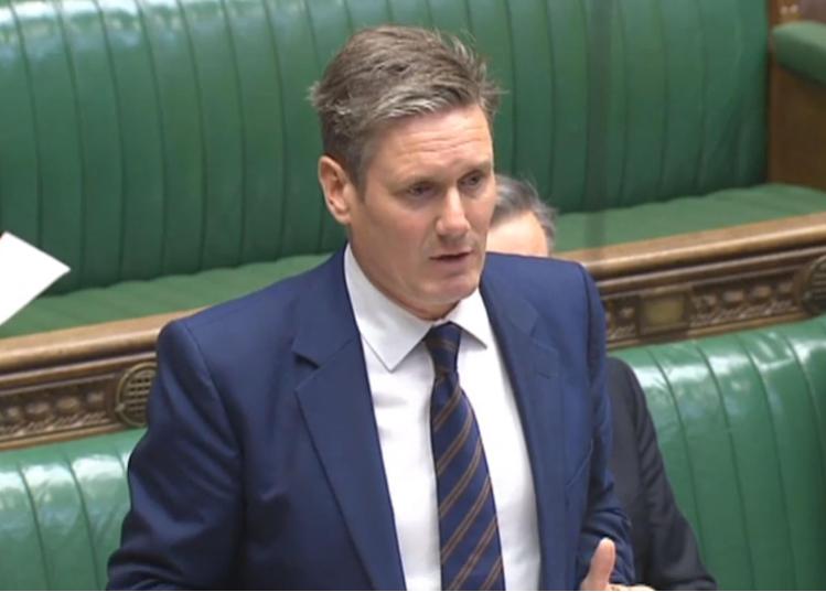 Keir Starmer as shadow brexit secretary (Credit: PA Images / Alamy Stock Photo) 