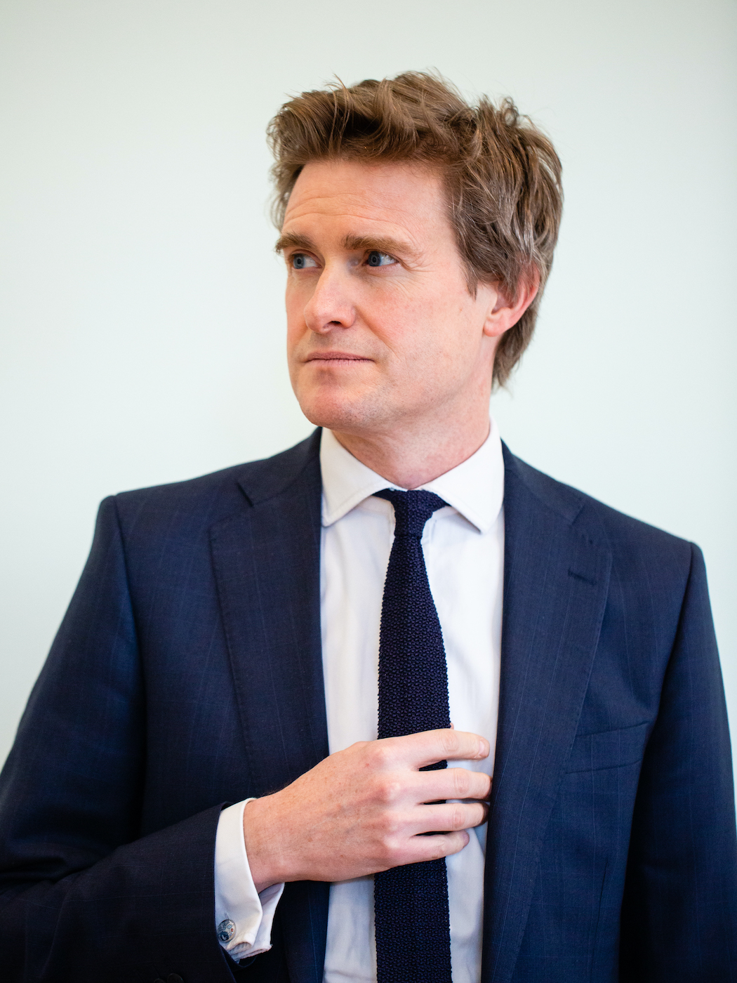 V&A director Tristram Hunt. Photography by Louise Haywood-Schiefer