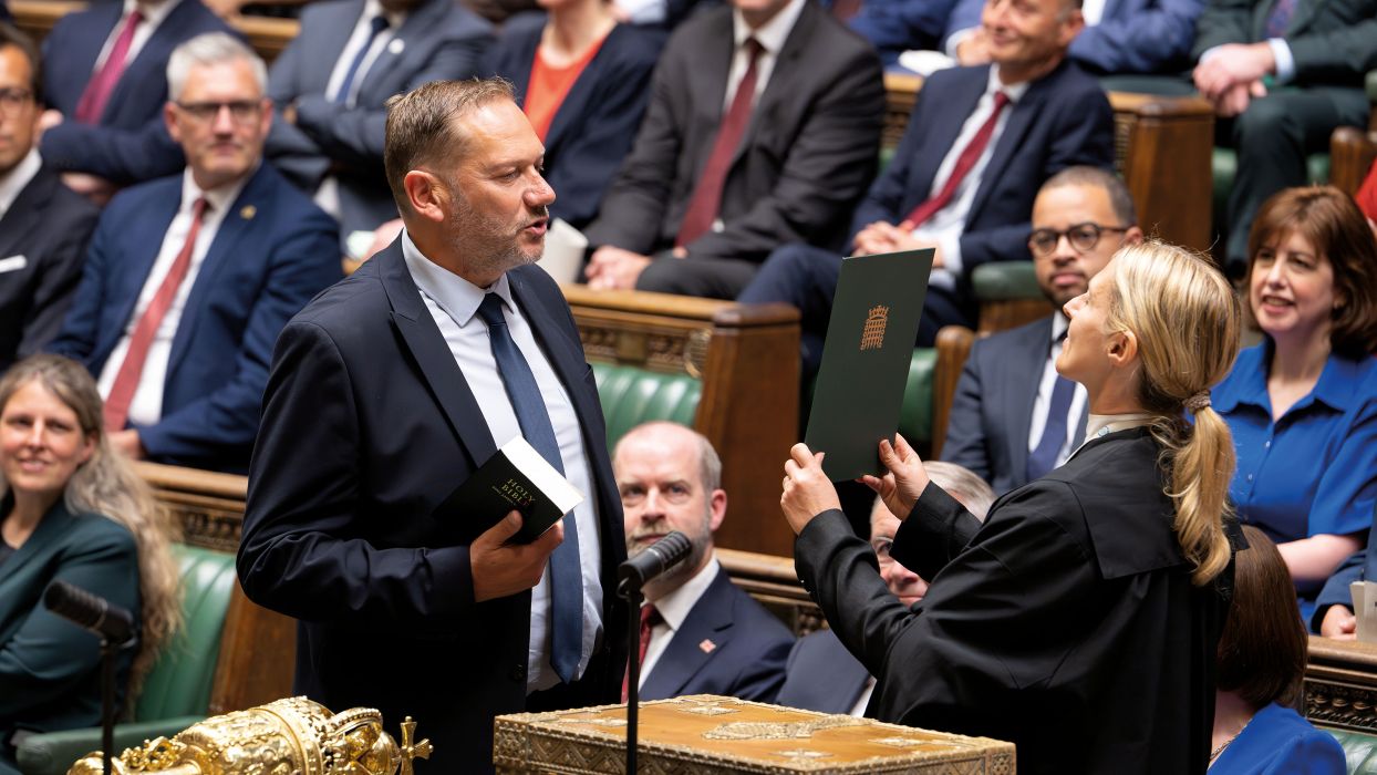 Douglas Lumsden in Westminster