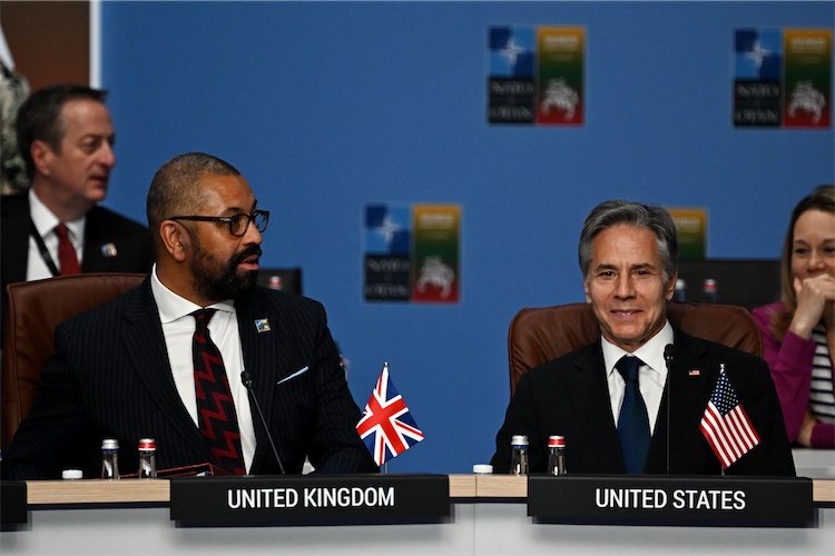 James Cleverly and Anthony Blinken