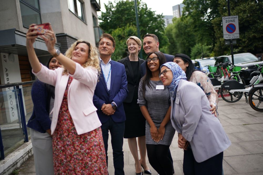 Pritchard, Streeting and NHS staff