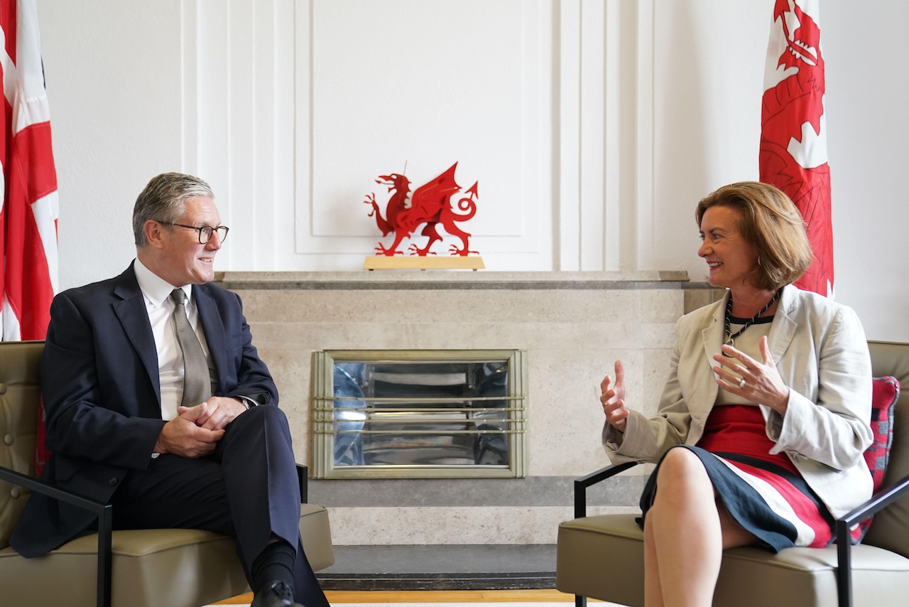 Perdana Menteri Sir Keir Starmer bertemu dengan Menteri Pertama Wales Eluned Morgan