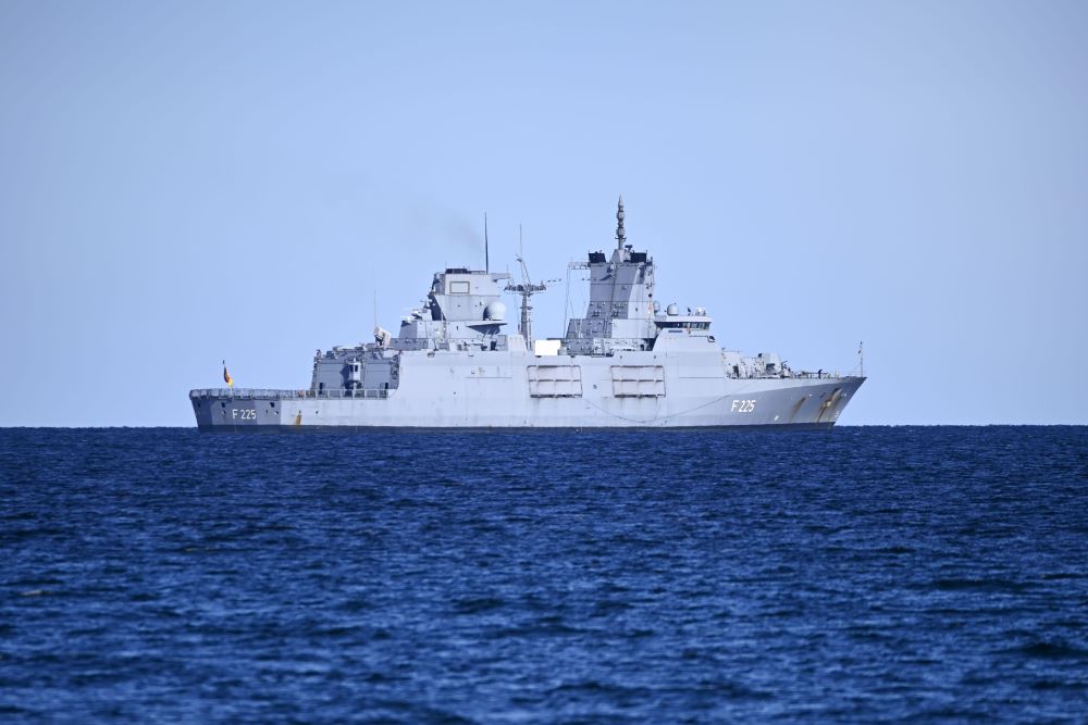 Ship in Baltic Sea
