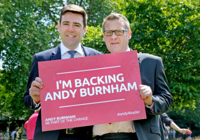 Andy Burnham and Karl Turner