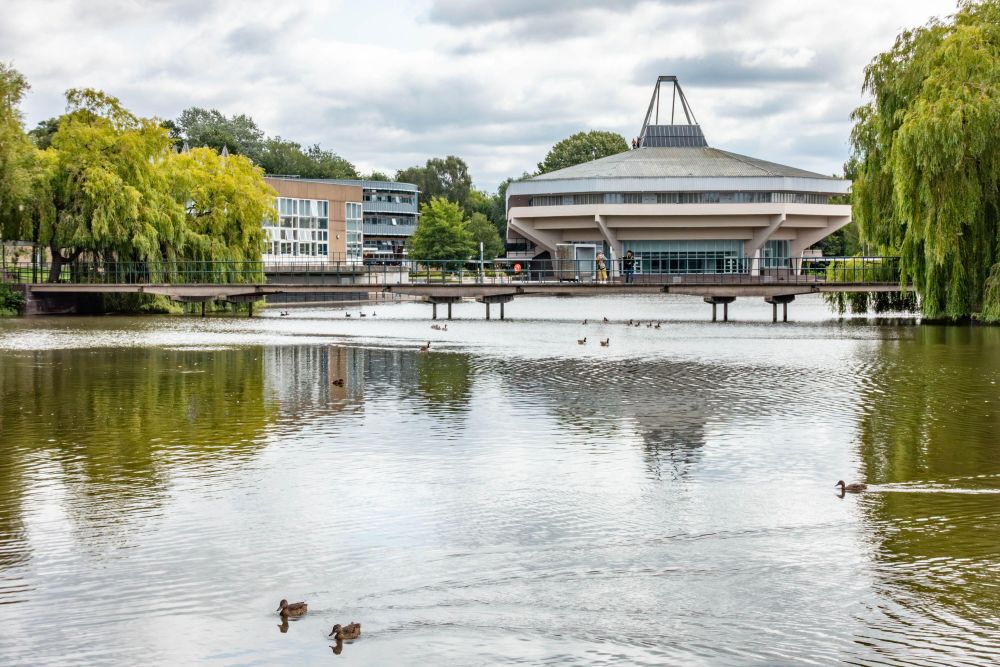 York university campus lake
