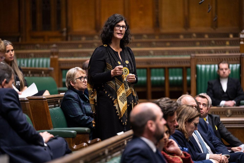 Layla Moran speaking in the Commons