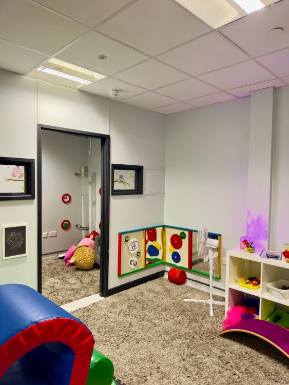 ‘Sensory room’ in a primary school