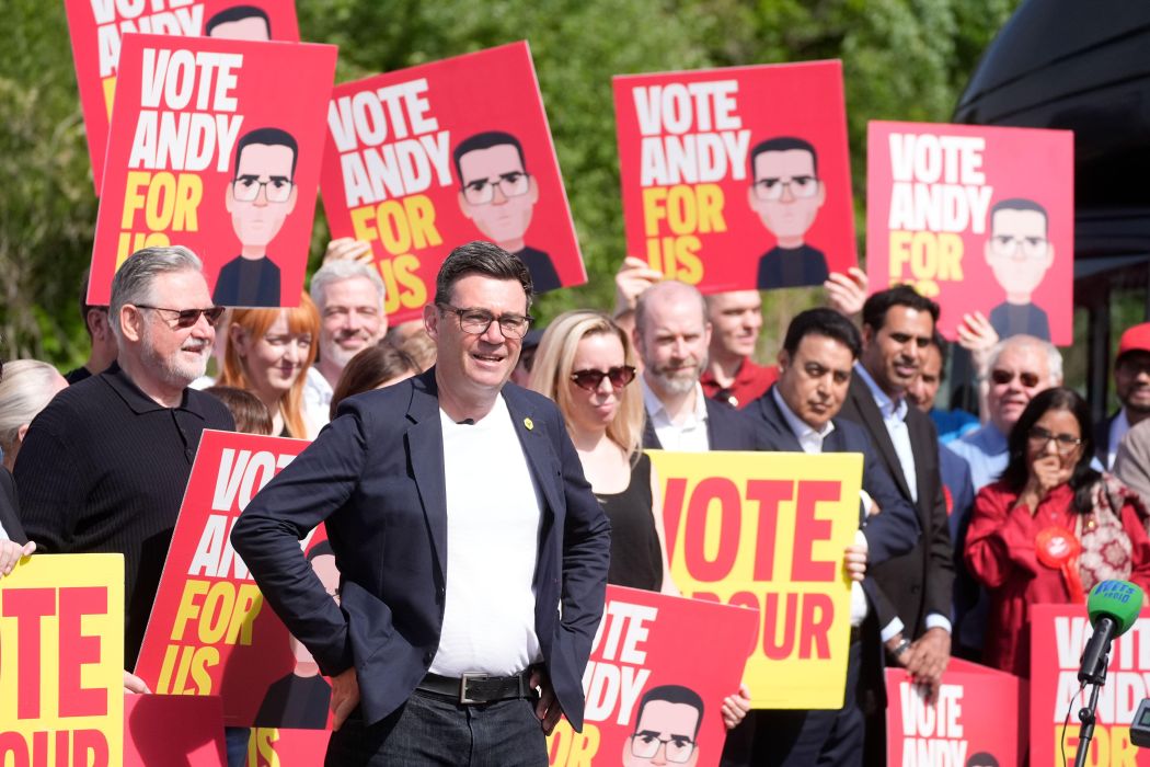 Andy Burnham’s Makerfield campaign launch, May 2026 