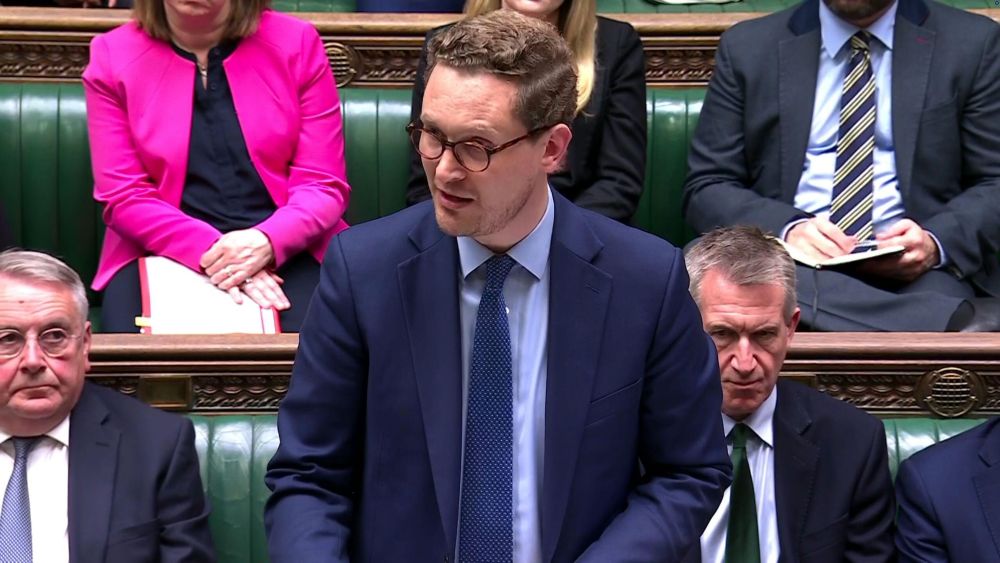 Darren Jones in the House of Commons