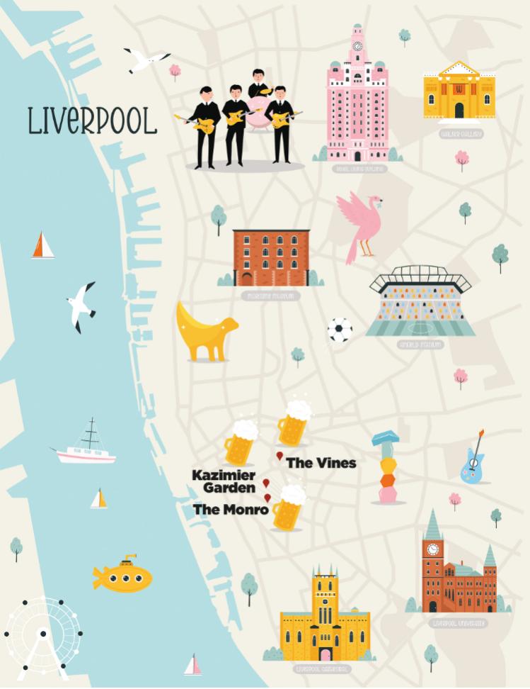 Map of Liverpool