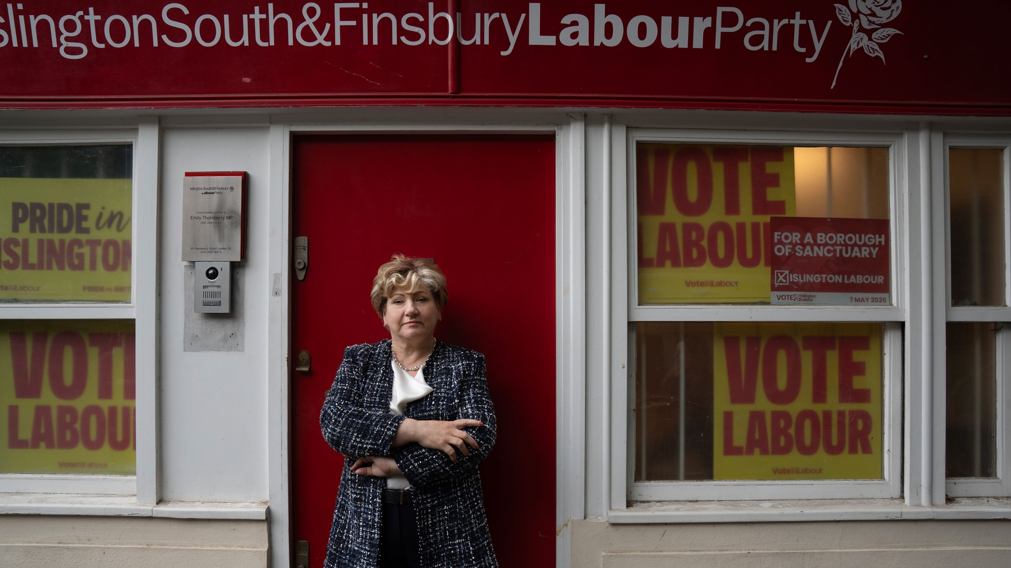 Emily Thornberry (Photography by Tom Pilston)