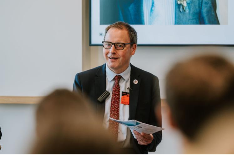 Scott Arthur at Rare Cancers Bill industry briefing