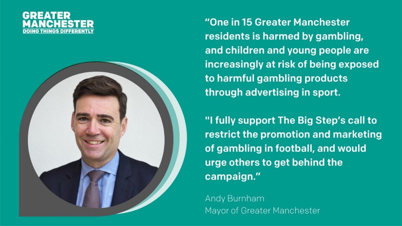 Andy Burnham The Big Step