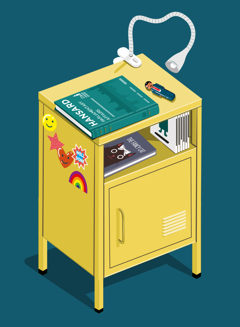 Bedside table Hansard